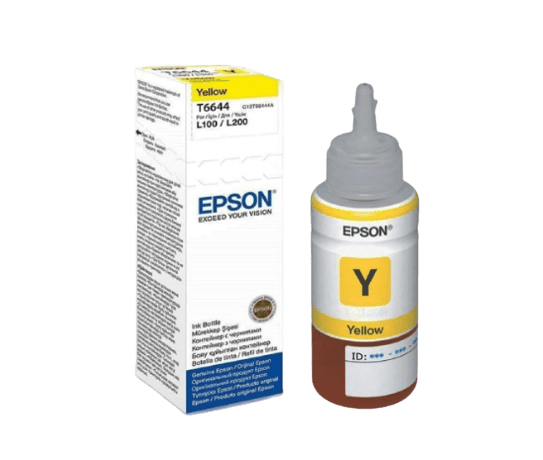 EPSON T6644 YELLOW INK BOTTLE