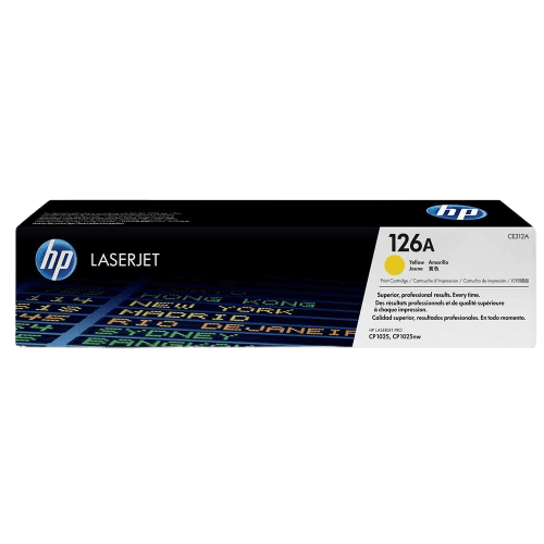 HP 126A Yellow LaserJet Toner Cartridge | CE312A in Dubai, UAE